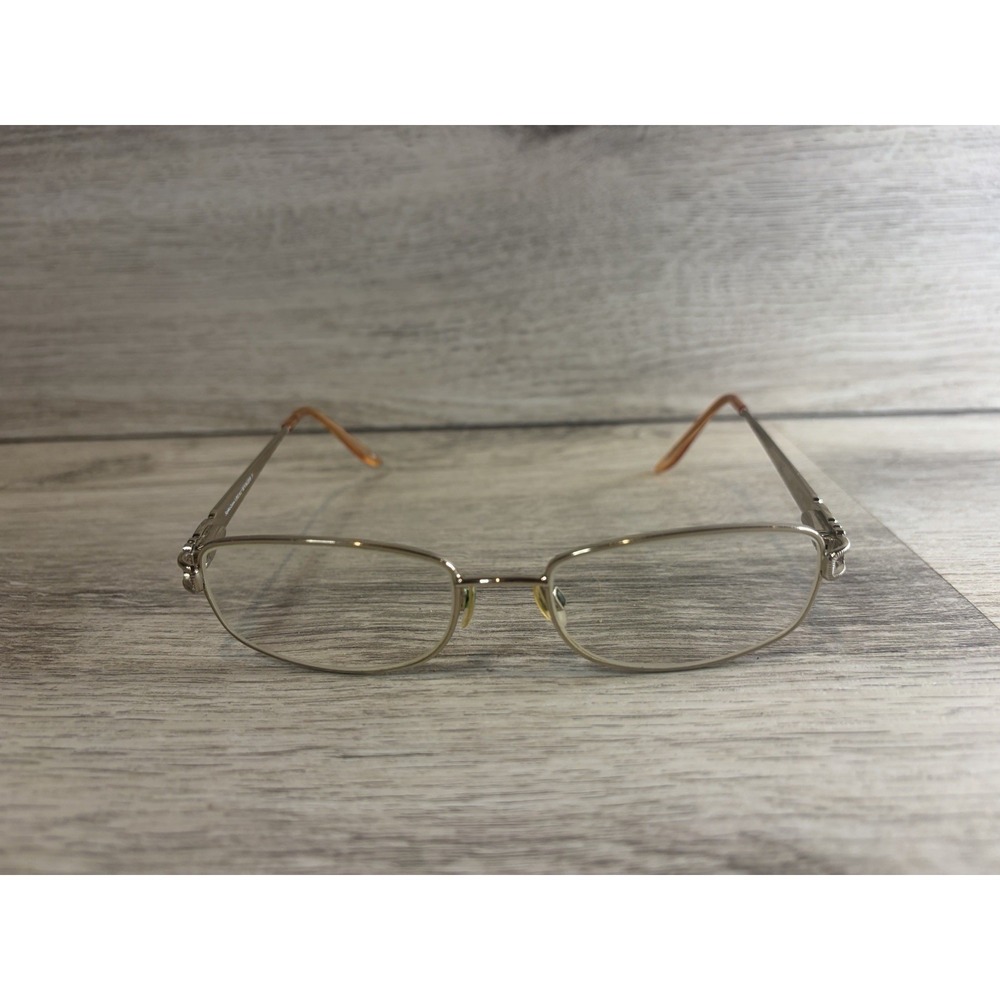 Sophia Loren Eyeglasses‎ Frames Only BEAU RIVAGE 51 057 Light Gold Crystals